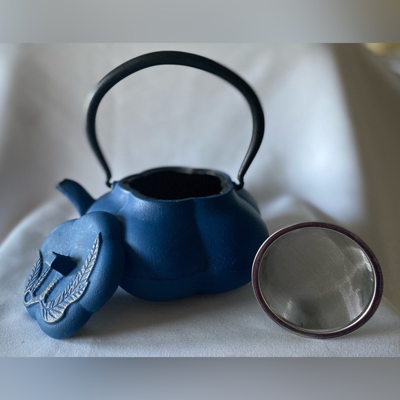 Cast Iron Lidded Teapot with Infuser - Picture 9 of 9